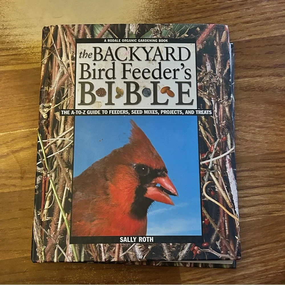Vintage Books The Backyard Bird Feeder's Bible Book & Library of‎ Nature BIRDS